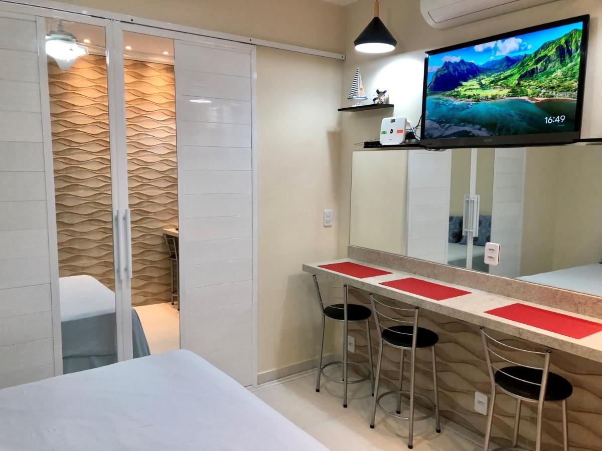 Апартаменты Flat A Beira Mar Em Ангра-дус-Рейс Экстерьер фото
