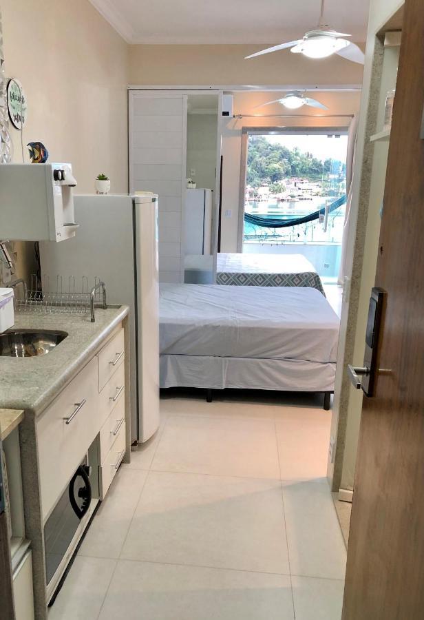 Апартаменты Flat A Beira Mar Em Ангра-дус-Рейс Экстерьер фото