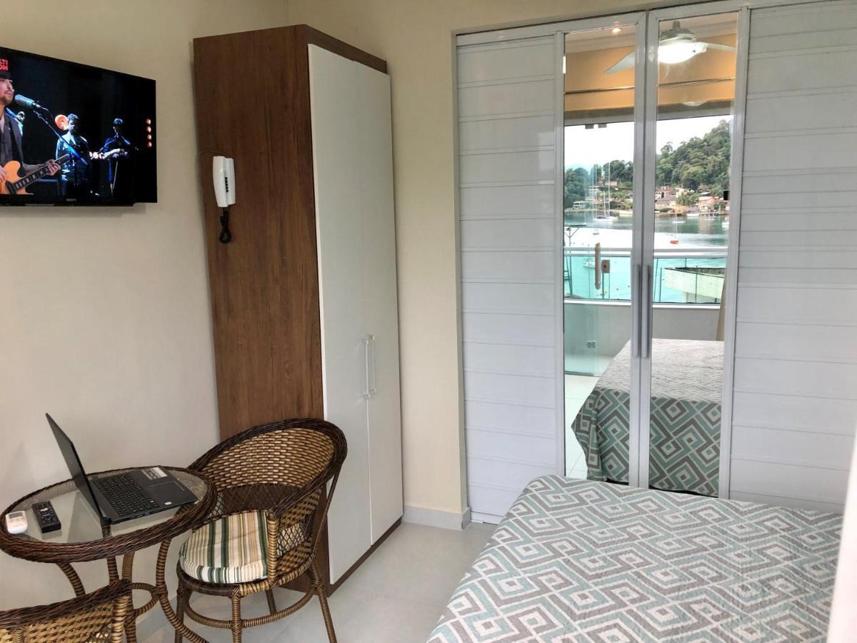 Апартаменты Flat A Beira Mar Em Ангра-дус-Рейс Экстерьер фото